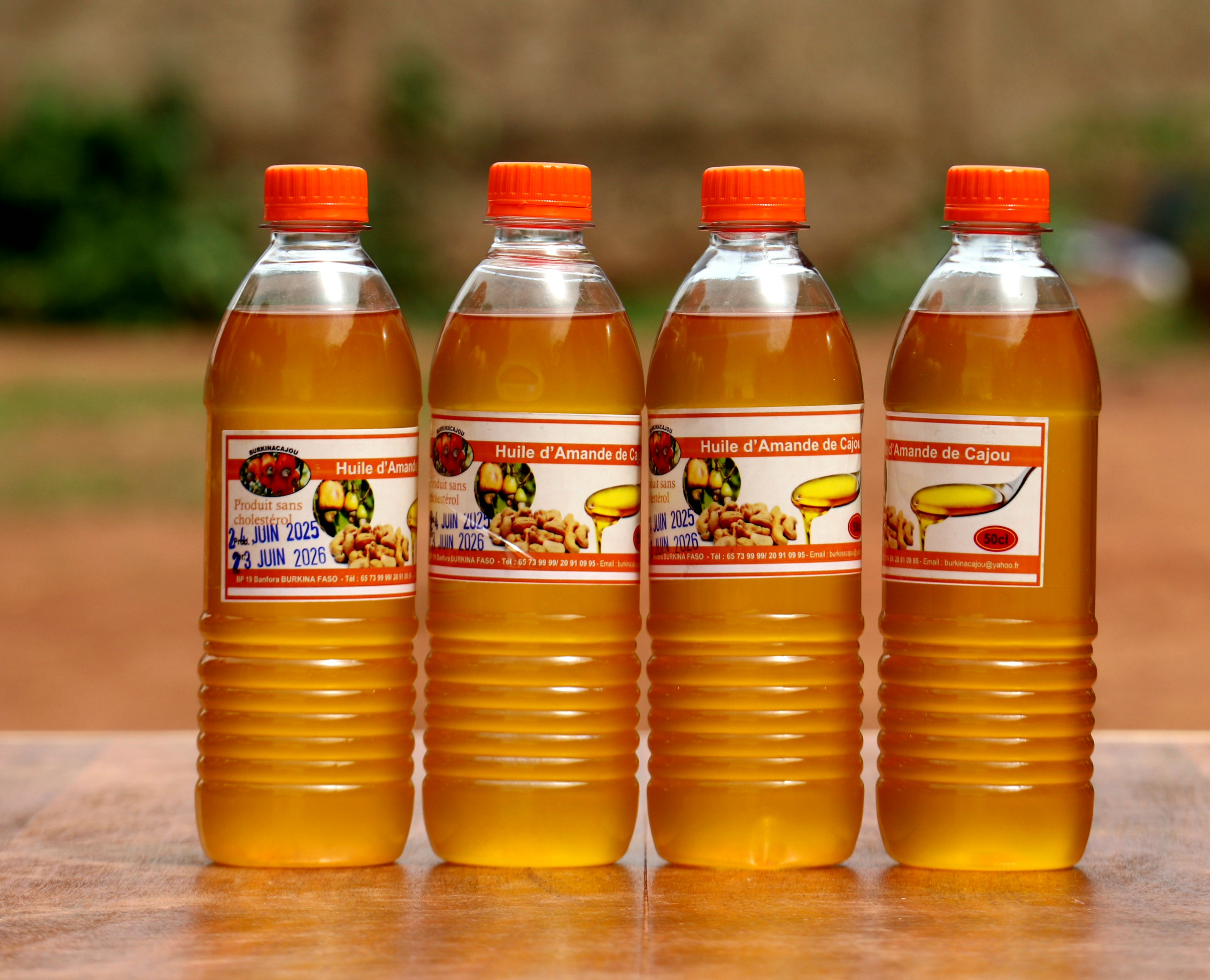 Huile d’amande de cajou